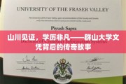 山高水长，群英荟萃——探寻群山大学的非凡学历传奇