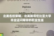 北英属哥伦比亚大学荣耀加冕，毕业证点亮职业生涯璀璨未来