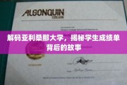 亚利桑那大学揭秘，成绩单背后的不为人知秘密
