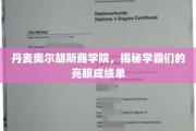 解锁丹麦奥尔胡斯商学院学霸们的卓越成绩之谜