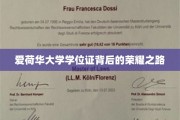 爱荷华大学学位证书，探寻荣耀背后的奋斗历程
