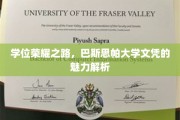 解锁巴斯思帕大学学位，揭秘文凭背后的荣耀与价值