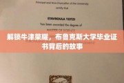 探寻牛津荣耀，布鲁克斯大学证书的非凡历程