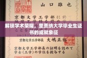荣耀启航，里贾纳大学毕业生证书背后的学术里程碑