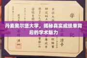 探索丹麦奥尔堡大学，揭开学术成就背后的神秘面纱