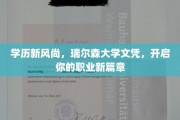 瑞尔森大学新文凭，引领职业发展新纪元