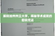 解码加州州立大学的学术荣耀之路