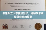 韦恩州立大学新鲜出炉，揭秘学术成绩单背后的故事