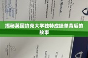 探索约克大学成绩单的独特魅力，一纸凭证背后的传奇故事