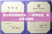 学位荣耀之路，基尔学府的学术里程碑证书揭晓