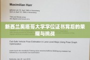 奥塔哥大学学位证书，荣耀之光背后的坚韧之路
