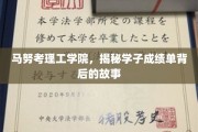 马努考理工学院，探寻学子成绩单背后的成长轨迹