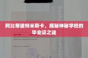 解开阿比蒂彼特米斯卡神秘学校毕业证的神秘面纱
