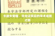 卡迪夫荣耀，毕业证背后的学术成就之旅