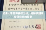 解码加州大学里弗赛德分校，成绩单背后的校园传奇