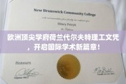 跨国学术之选，荷兰代尔夫特理工文凭，引领全球学术新航路！