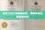 东京工科大学毕业生职场新趋势，荣耀证书背后的就业风向标