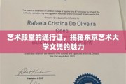 艺术精英的入场券，东京艺大文凭的非凡魅力