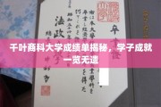解码千叶商科大学荣耀榜，学子辉煌成绩尽收眼底