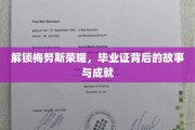 探寻梅努斯荣耀，毕业证背后的传奇历程与辉煌成就