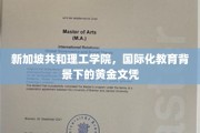 新加坡共和理工学院，国际视野中的璀璨学术明珠