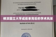 解码横滨国立大学，成绩单背后的学术魅力之光