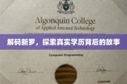 学历真相探秘，新罗之谜，揭开背后不为人知的传奇