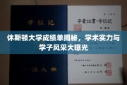 休斯顿大学学子档案，揭秘学术实力与校园风采全貌