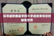 解开威斯康星学院成绩单的神秘面纱