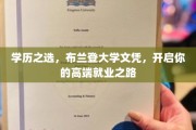 布兰登大学学历，助力攀登职场巅峰的黄金跳板
