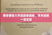 解码南安普顿卓越学术，成绩单背后的真实风采