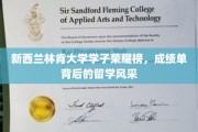 新西兰林肯骄子风采录，留学旅程中的耀眼成绩单