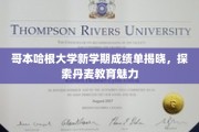 揭开哥本哈根大学新学期成绩面纱，丹麦教育风采大揭秘