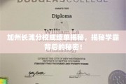 揭秘加州长滩分校学霸，成绩单背后的惊人故事