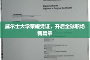 威尔士大学荣耀启航，职场未来之星璀璨绽放