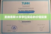 解码圣路易斯大学学位，揭秘其深层价值与影响力