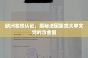 欧洲精英学府认可，深度解析法国第戎大学学历价值