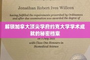 探索约克大学卓越学术奥秘，揭秘顶尖学府的背后故事