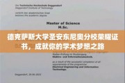 解锁学术巅峰，德克萨斯大学圣安东尼奥分校荣耀证书助你梦想翱翔