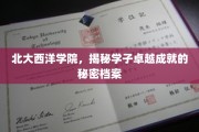 北大西洋学院，学子卓越背后的神秘力量揭秘