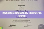 解码埃迪斯科文大学学子成就，成绩单背后的精彩旅程