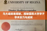 马大精英风采展，一窥国民大学学子非凡学术成就