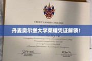 揭开丹麦奥尔堡大学荣耀证书的神秘面纱