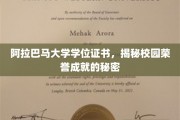 解锁阿拉巴马大学荣誉成就背后的学位证书奥秘