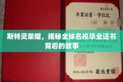 解码斯特灵荣耀，名校证书背后的传奇历程