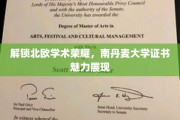 北欧学府之光，南丹麦大学证书的璀璨风采揭秘