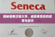 探寻胡弗汉顿大学成绩单背后的秘密与成长启示