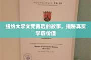 纽约大学文凭的隐藏真相，探究学历背后的真实价值与影响